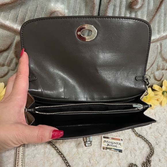 Authentic COACH Exotic Chain Crossbody EUC! # 39026 RARE! - Picture 7 of 11